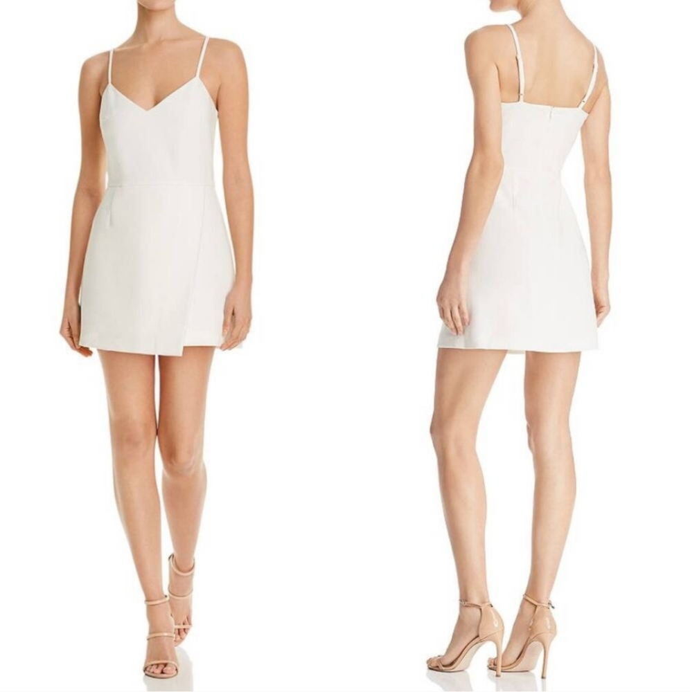 French Connection Elegant White Minidress Size 4